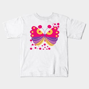 colorful butterflies Kids T-Shirt